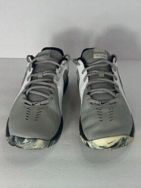 Nike Air Mavin 719924-005 Gray Black White Low Basketball  Mens Shoes sz 8